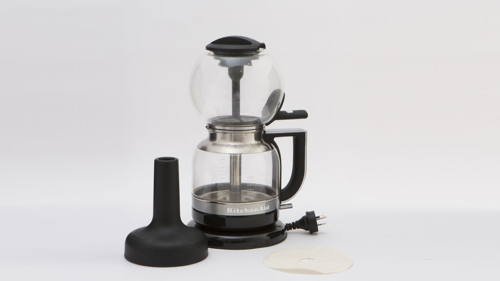 KitchenAid 5KCM0812AOB Siphon Coffee Brewer Review Electric filter