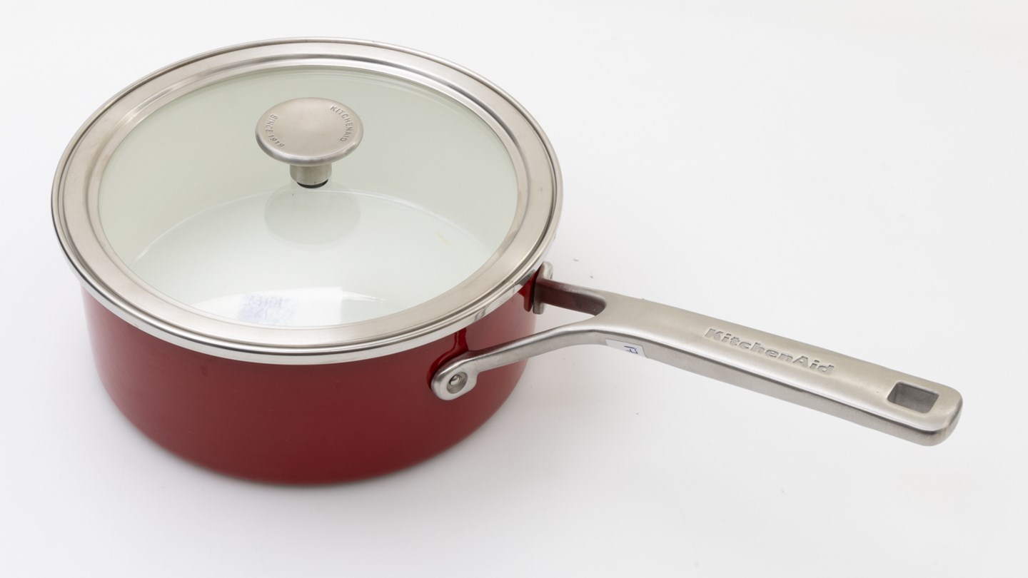 KitchenAid Luxury Steel Core Enamel 20cm Covered Saucepan 2.4Ltr Review