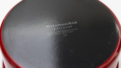 KitchenAid Luxury Steel Core Enamel 20cm Covered Saucepan 2.4Ltr