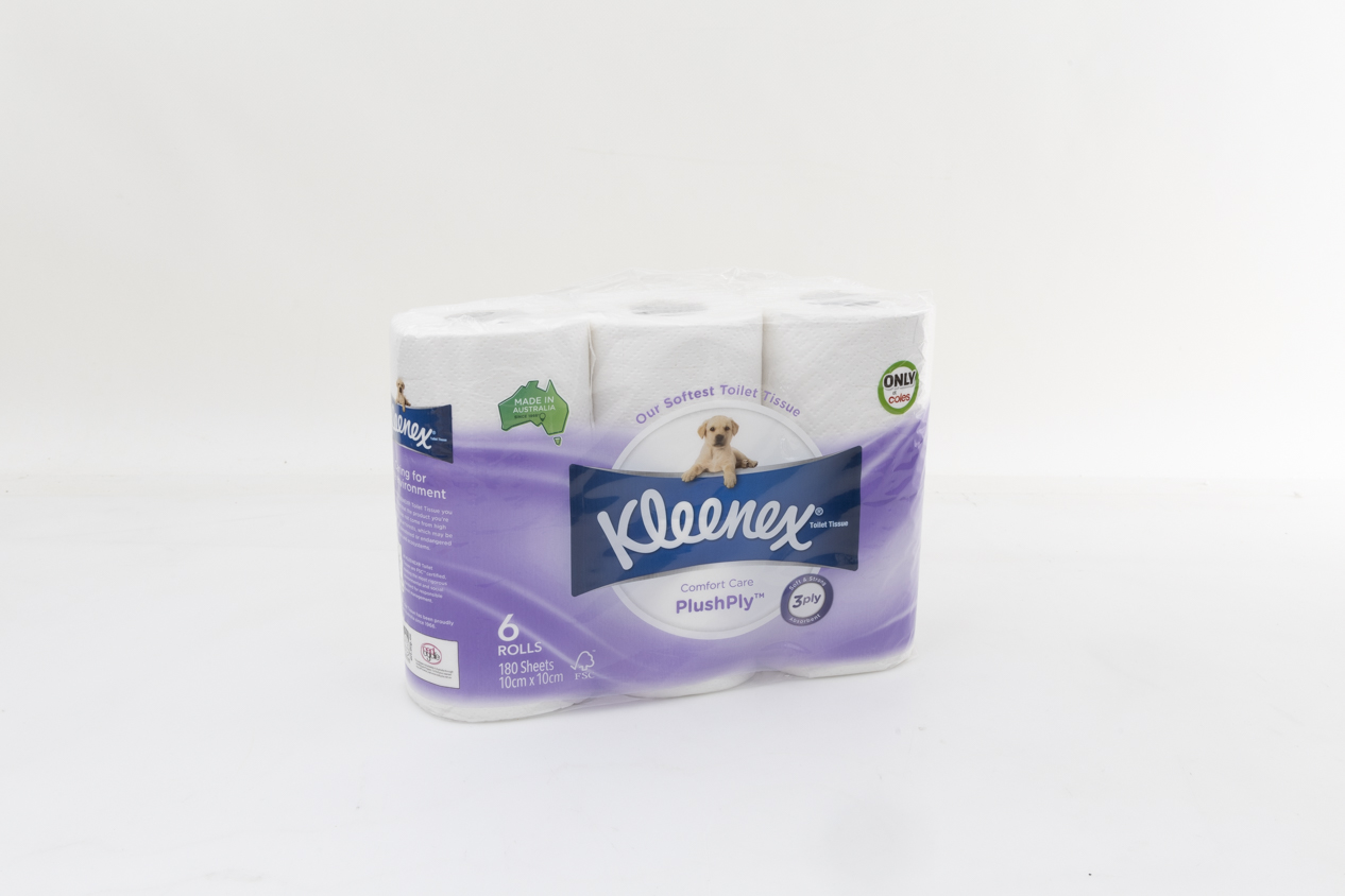 Kleenex Toilet Tissue Comfort Care PlushPly 3 ply carousel image