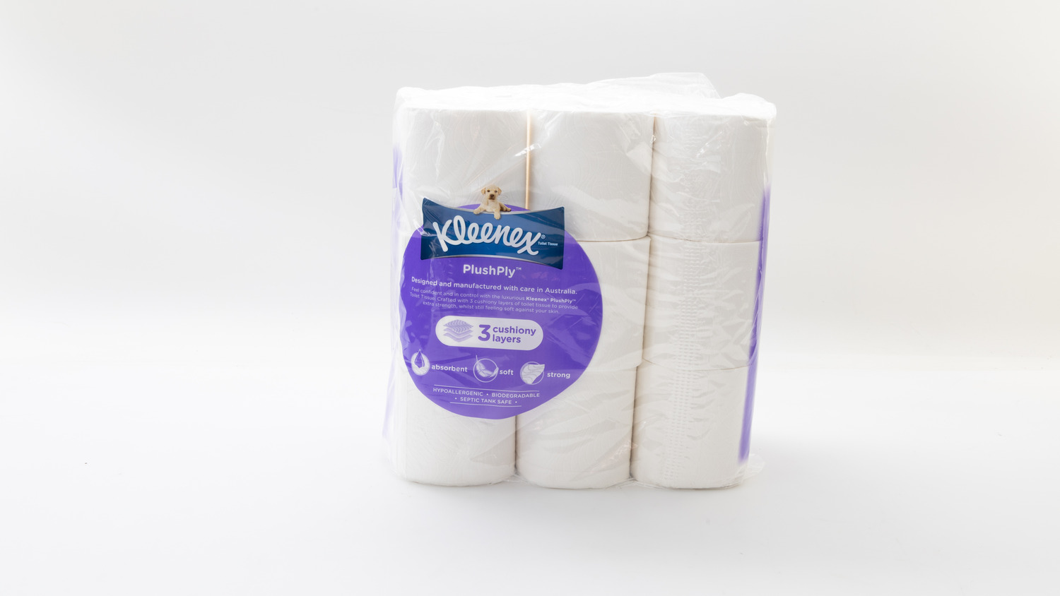 Kleenex Toilet Tissue Comfort Care PlushPly 3 ply