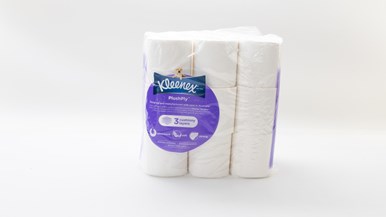 Kleenex Toilet Tissue Comfort Care PlushPly 3 ply