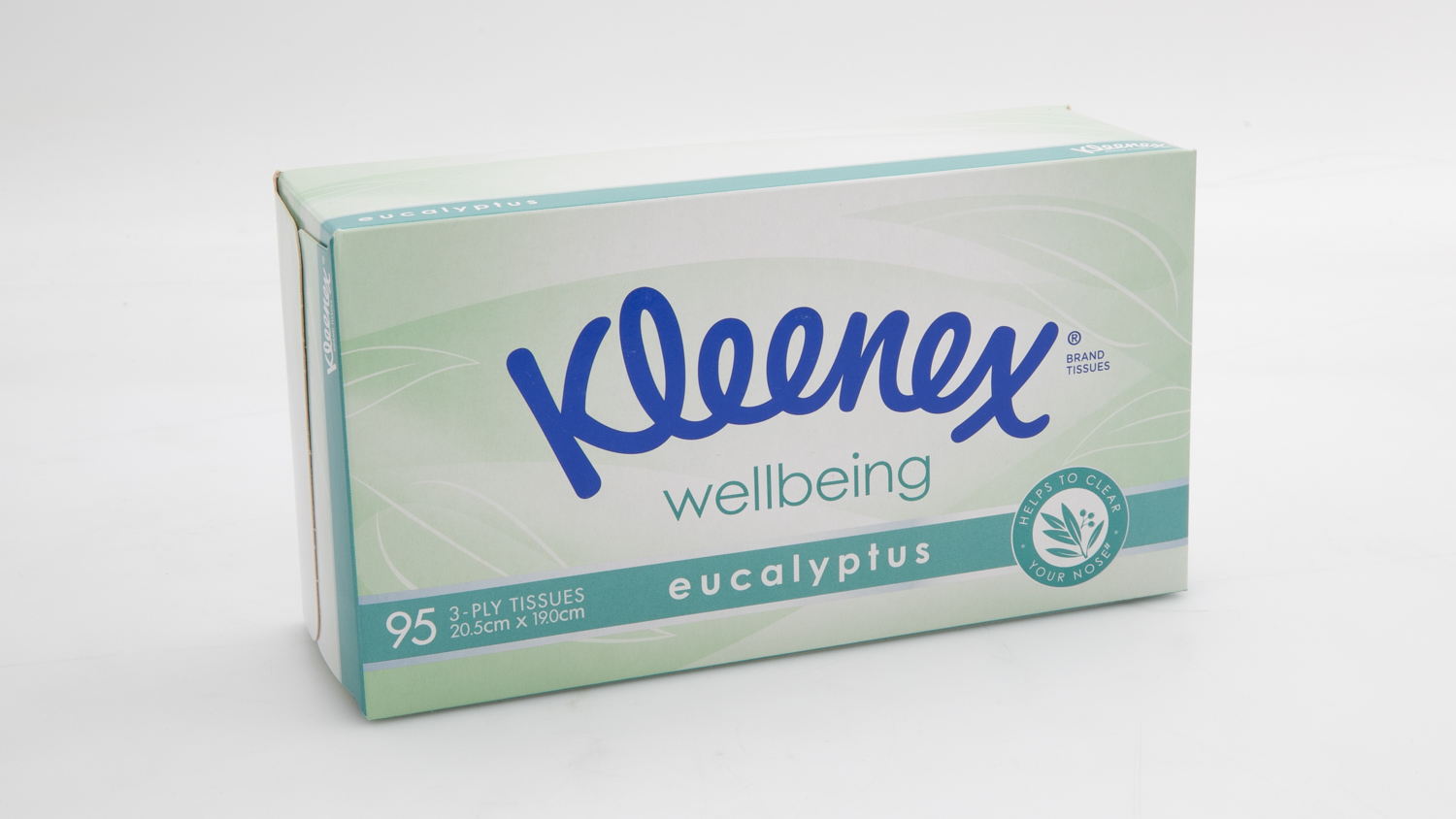 Kleenex Wellbeing Eucalyptus 3-ply 95 tissues