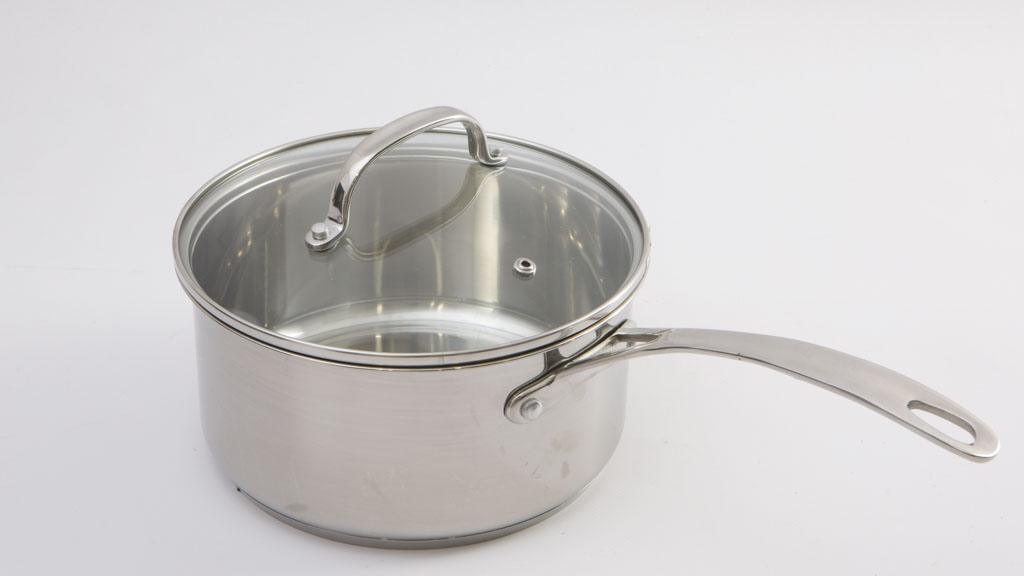 Kmart 20cm stainless steel saucepan SKU P_42283034 Review Induction
