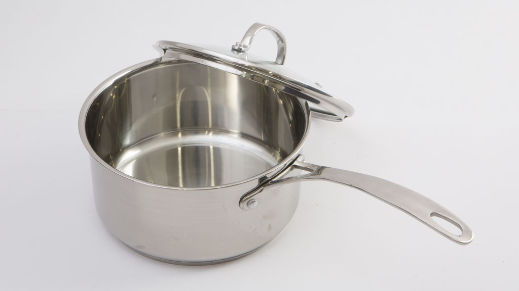 Kmart 20cm stainless steel saucepan SKU P_42283034 Review Induction