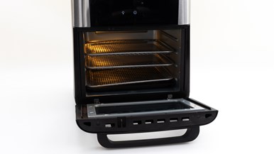 Kmart Anko 12L Air Fryer Oven - Silver SKU:P_43324149 (benchtop oven mode)