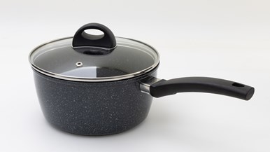 Kmart Anko 20cm Aluminium Saucepan - Stone Grey