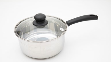 Kmart Anko 20cm Stainless Steel Saucepan with Lid