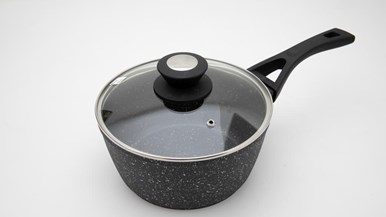 Kmart Anko 20cm Stone Blast Saucepan