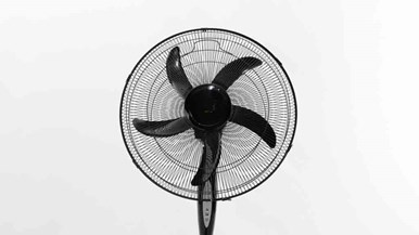 Kmart Anko 50cm black pedestal fan HEG45R