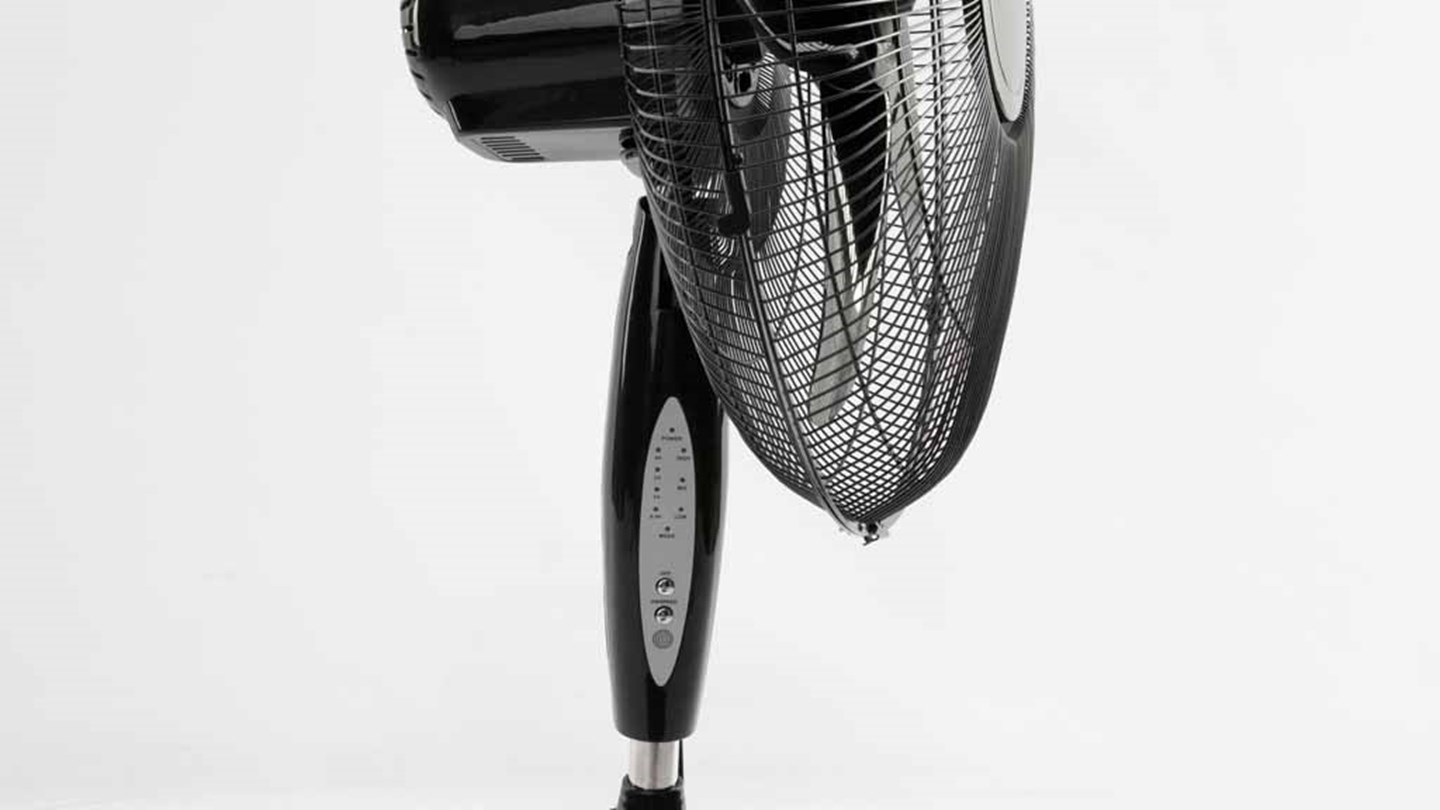 Kmart Anko 50cm black pedestal fan HEG45R Review Pedestal and tower