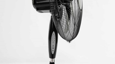 Kmart Anko 50cm black pedestal fan HEG45R