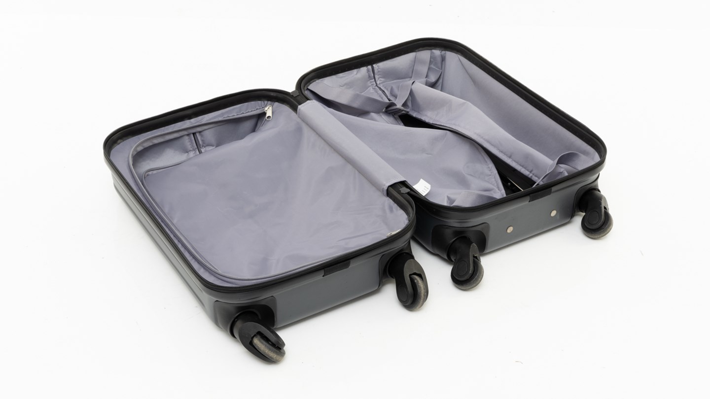 Kmart Anko Carry-on Hard Case 4 Wheels 43114962