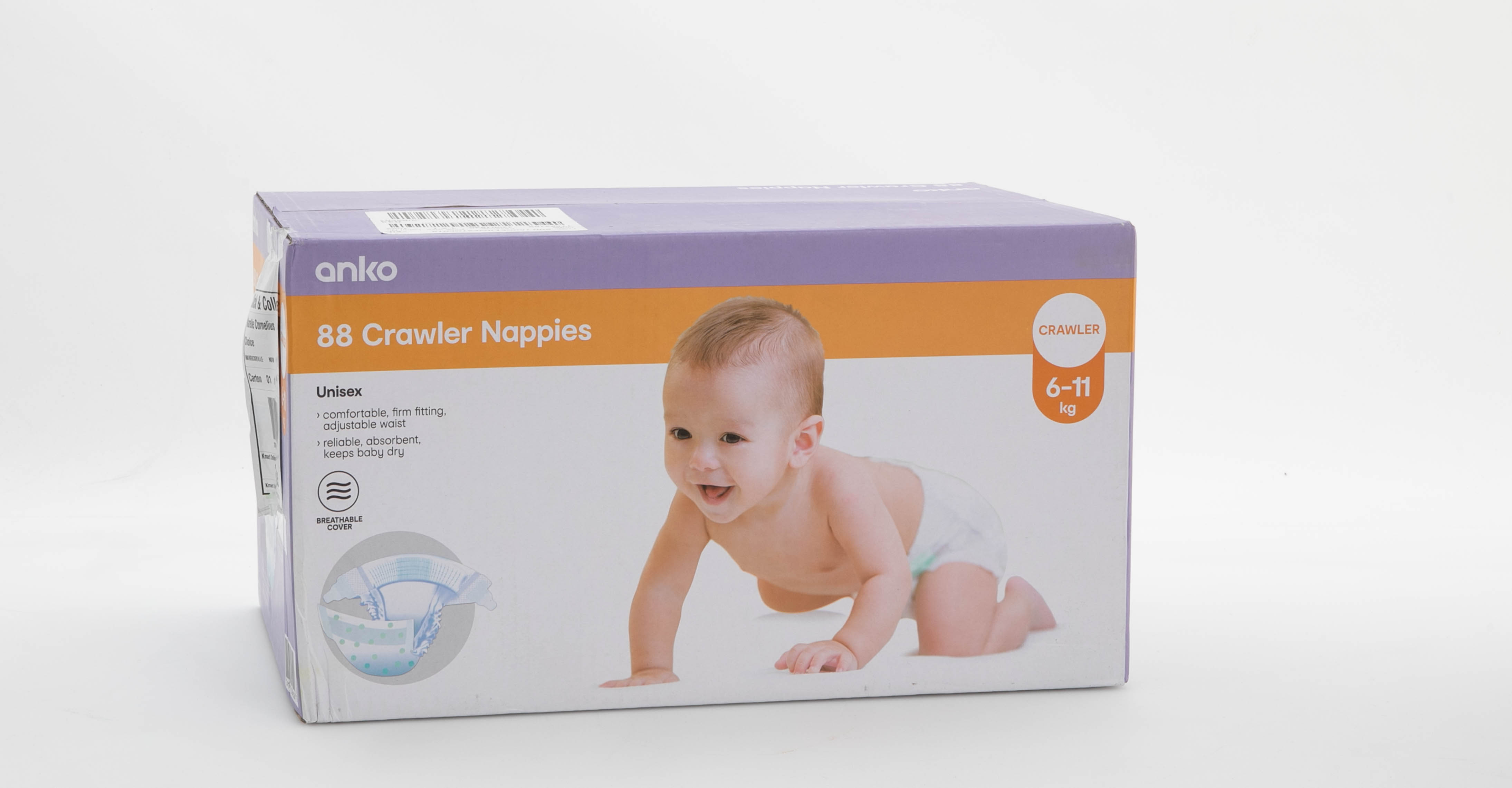 Kmart Anko Crawler Nappies Review Disposable nappy CHOICE
