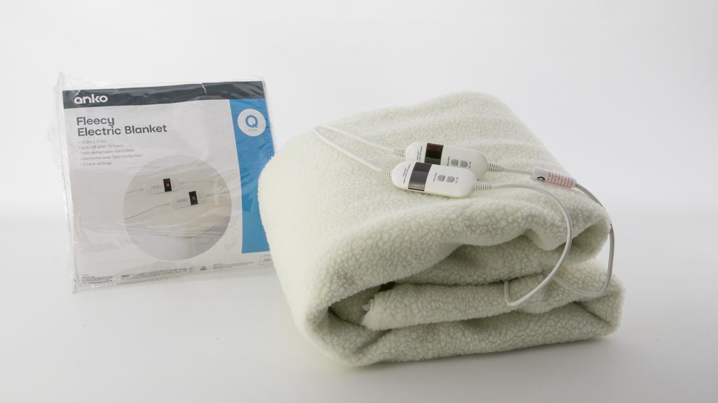 Kmart Anko Fleecy Electric Blanket TT1101XQF Review Electric blanket