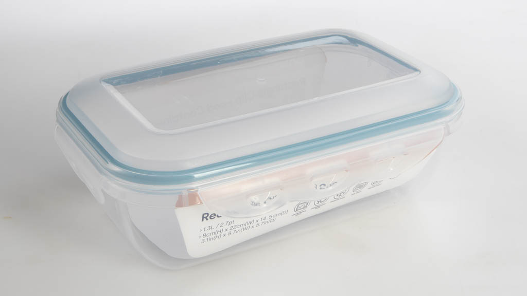 Kmart Anko Rectangle Clip Food Container 42-895-923 carousel image