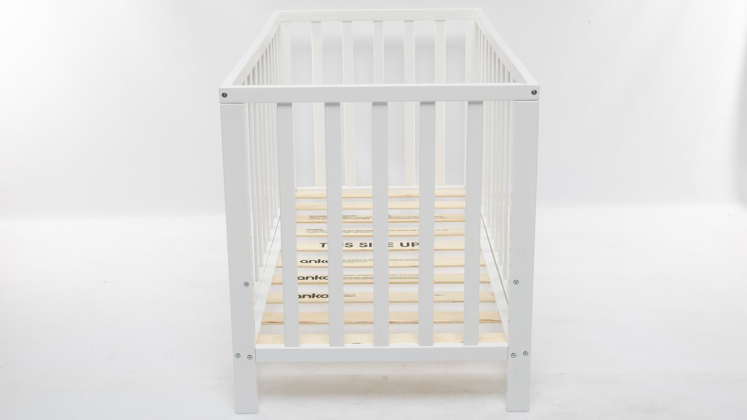 Kmart Anko White Wooden Review Cot Choice