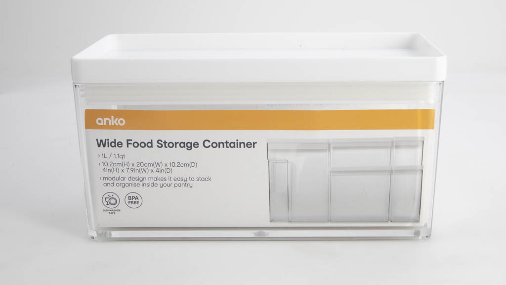 Kmart Anko Wide Food Storage Container 42753179 Review Plastic food