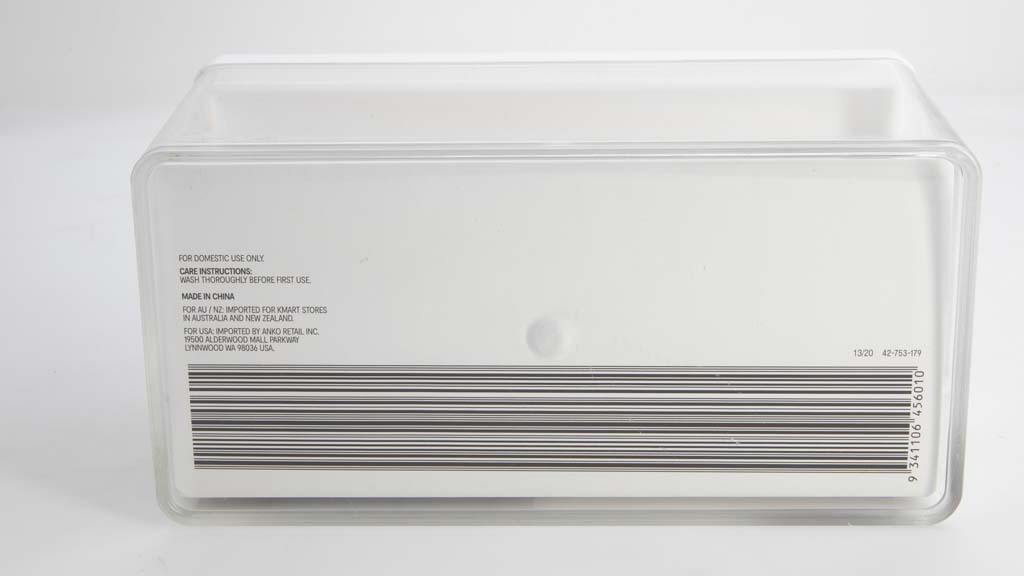 Kmart Anko Wide Food Storage Container 42753179 Review Plastic food