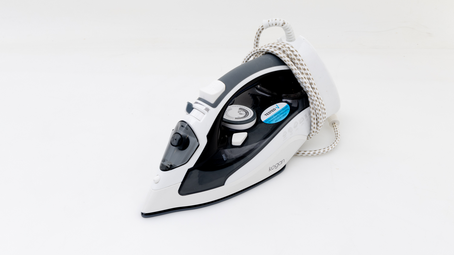 Kogan 2400W DuoGlide Cordless and Corded Steam Iron KAIRNCLS24A carousel image