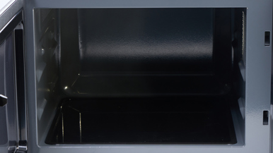 Kogan 32L Inverter Flatbed Microwave with Mirror Finish KAGMA32FBMA