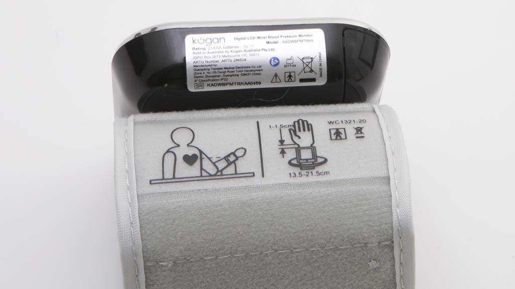 Kogan Bella Vita Digital LCD Wrist Blood Pressure Monitor
