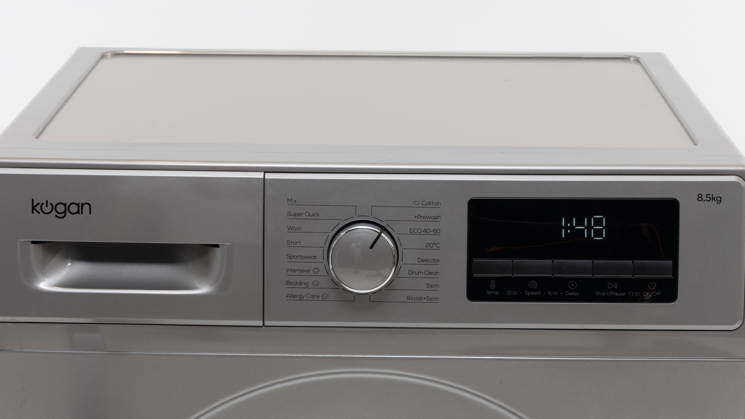 Kogan KATFWASH85B Review Washing machine CHOICE