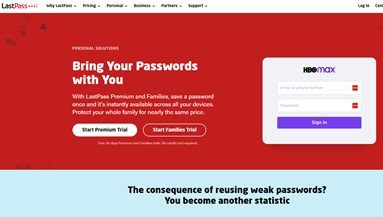 LastPass Personal Premium