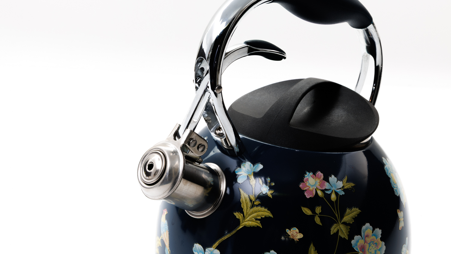 Laura Ashley Elveden Blue Stovetop kettle