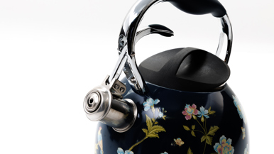 Laura Ashley Elveden Blue Stovetop kettle