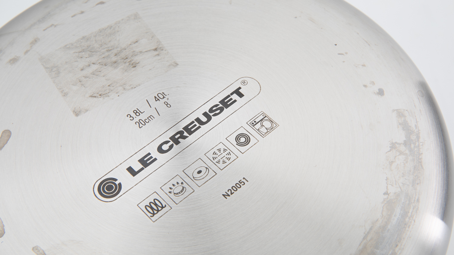 Le Creuset 3-ply Stainless steel saucepan 20cm