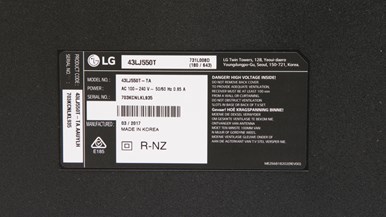 LG 43LJ550T