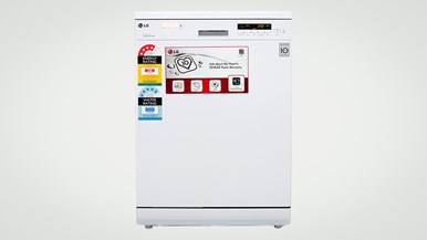 LG LD-1482W4 dishwasher-front-view