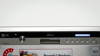 LG LD-1485T4 dishwasher-close-up-controls-view