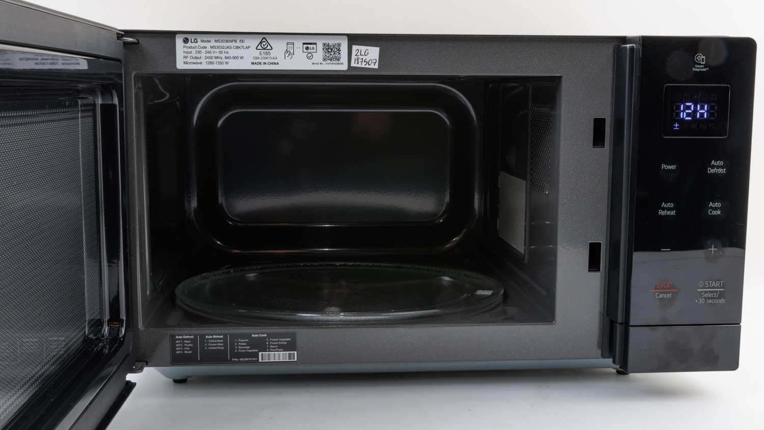 LG NeoChef 30L EasyClean Microwave Oven MS3036NPB