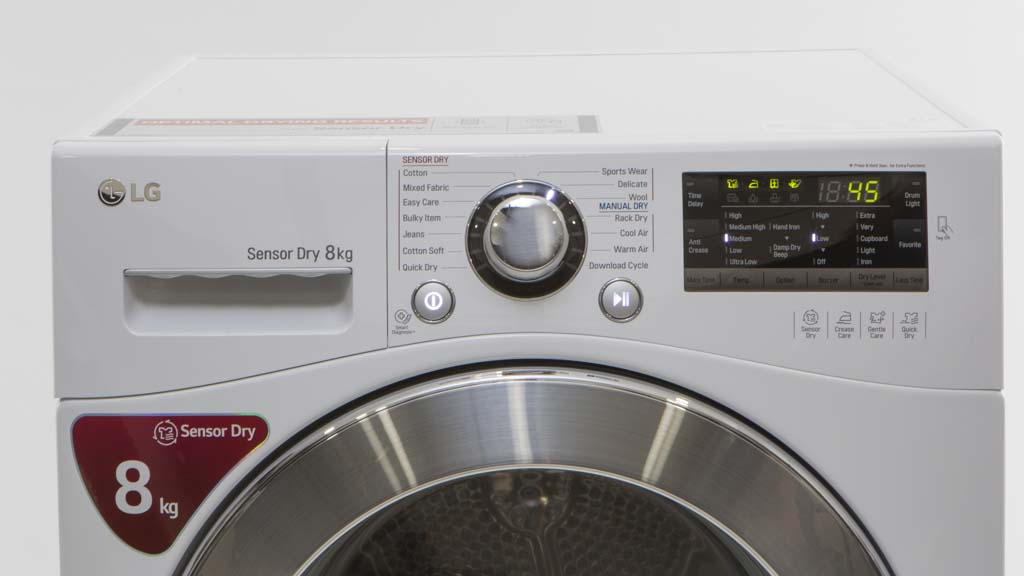 LG TDC80NPW Review Clothes dryer CHOICE