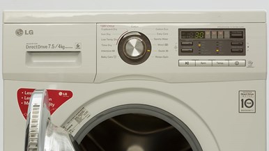 LG WD1402CRD6 Washer Dryer Combo Controls