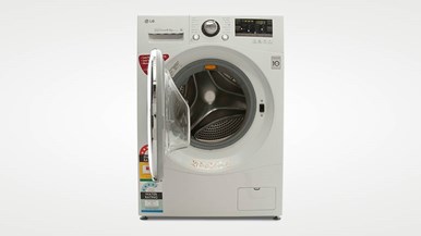 LG WD14130D6 washing machine-open-view