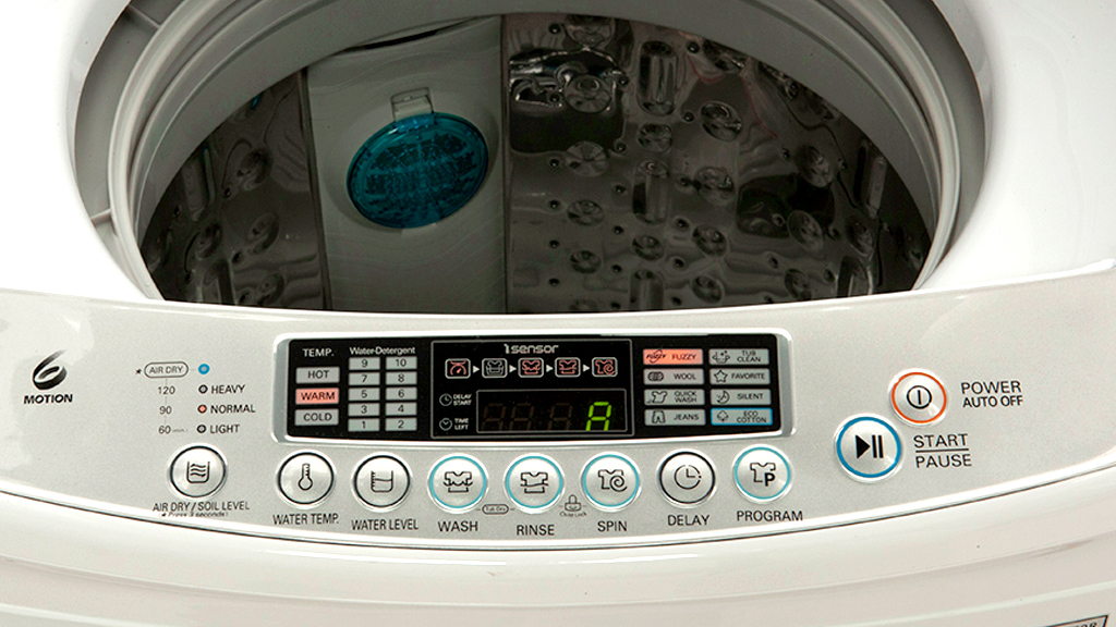 LG WT-H750 washing machine-close-up-view