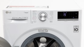 LG WV5-1208W 8kg Slim Series 5 Front Load Washing Machine (White