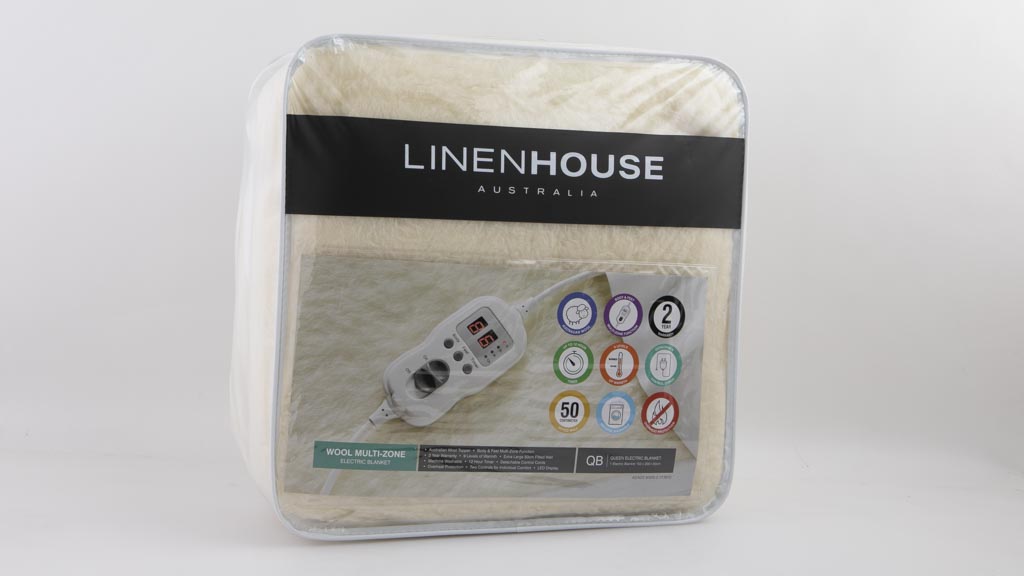 Linen House Wool Multi-zone Electric Blanket QB LHB1004