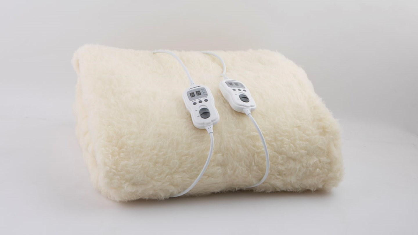 Linen House Wool Multi-zone Electric Blanket QB LHB1004