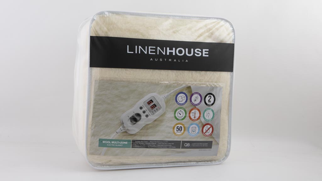 Linenhouse Wool Multi-zone Electric Blanket QB LHB1004 carousel image