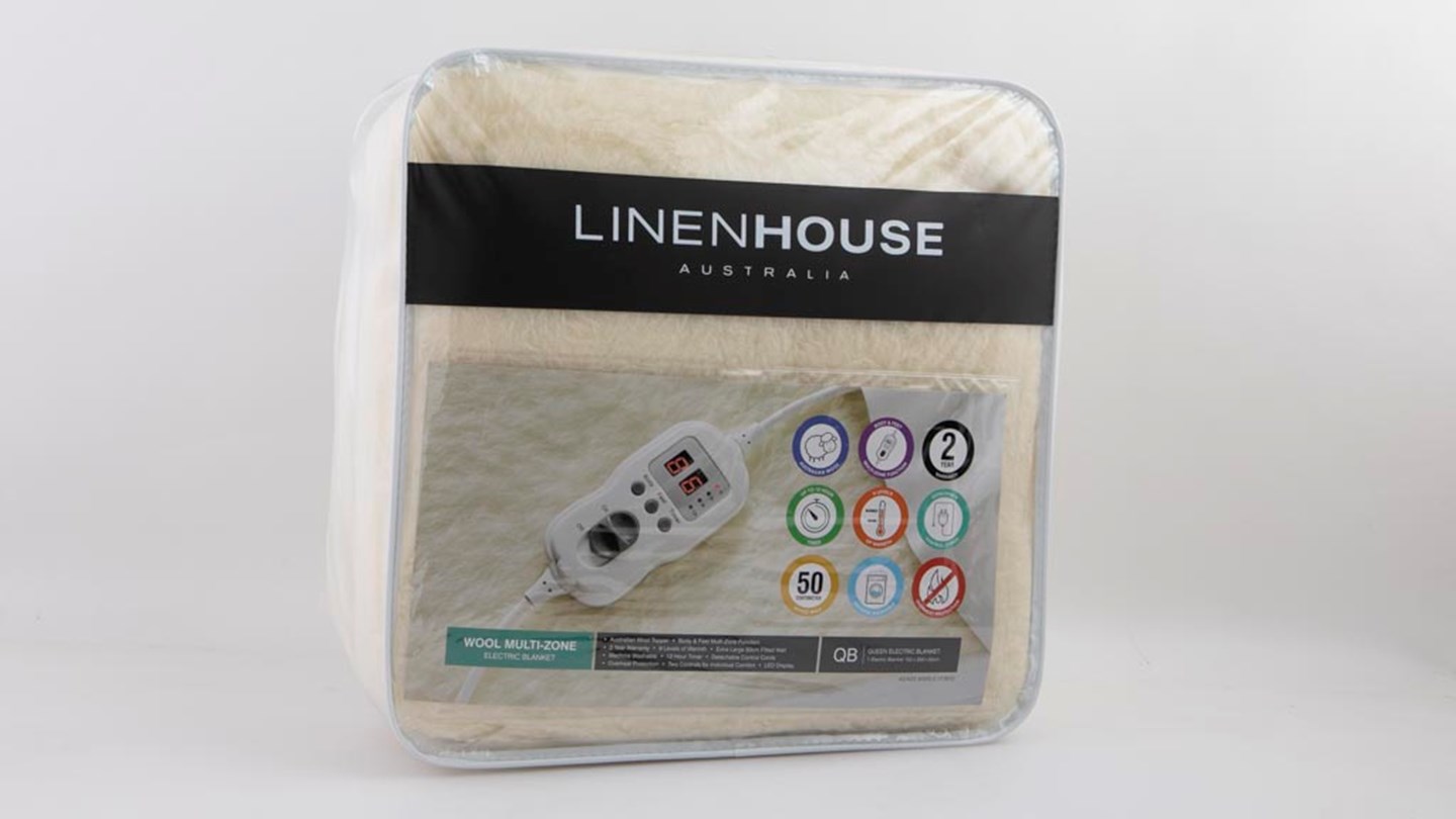 Linenhouse Wool Multizone Electric Blanket QB LHB1004 Review