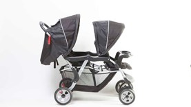 love n care hi rise tandem pram