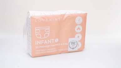 Lovekins Premium Nappies Infant