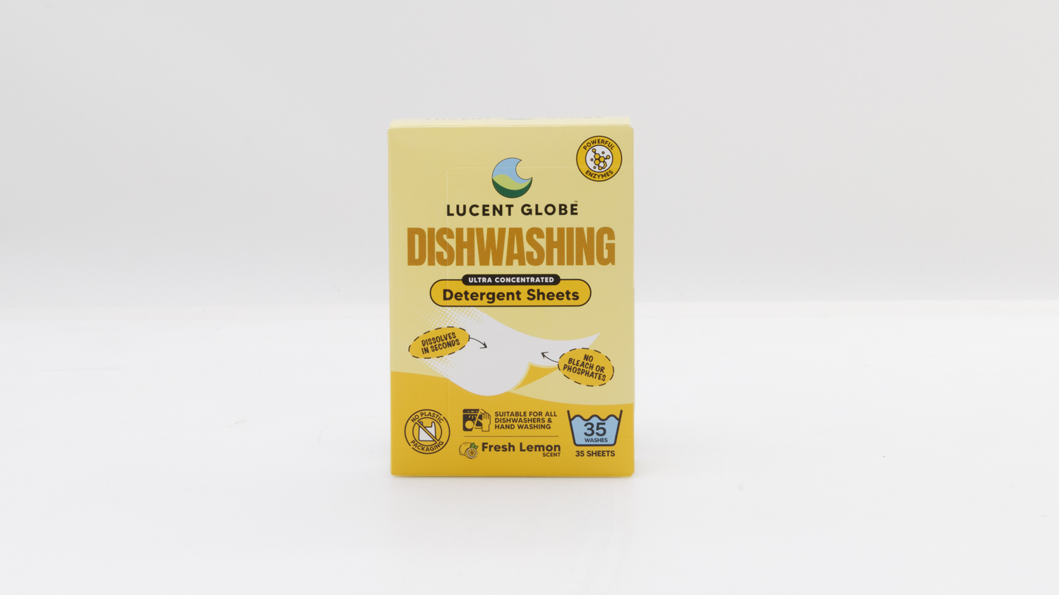 Lucent Globe  Dishwashing Detergent Sheets