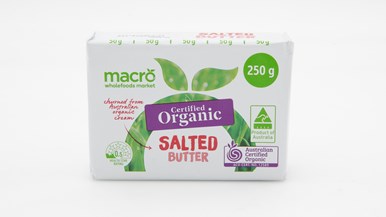 Macro Certified Organic Butter Salted