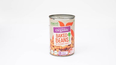 Macro Organic Baked Beans in Tomato Sauce