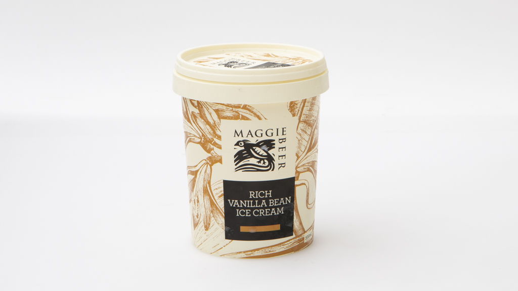 Maggie Beer Rich Vanilla Bean Ice Cream Review Premium ice cream CHOICE
